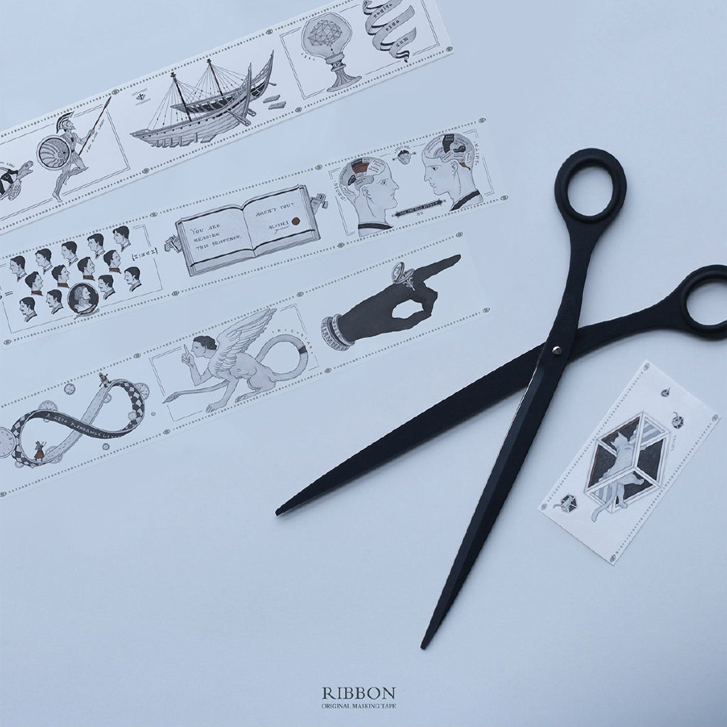 Ribbonworks Washi Tape: The Model of the World, The Paradox Within