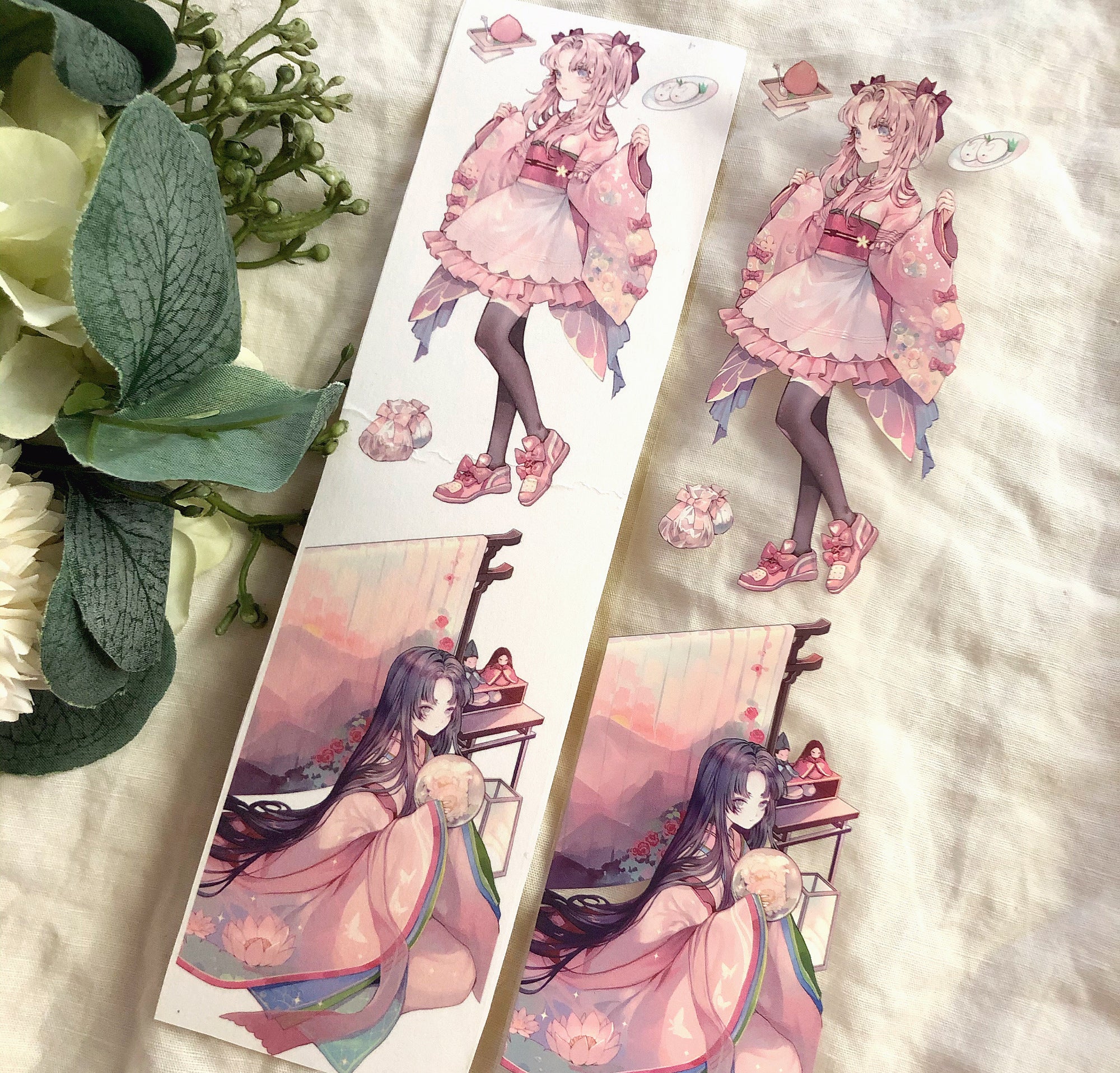 Yimu Studio Masking Tape: Sakura Girls