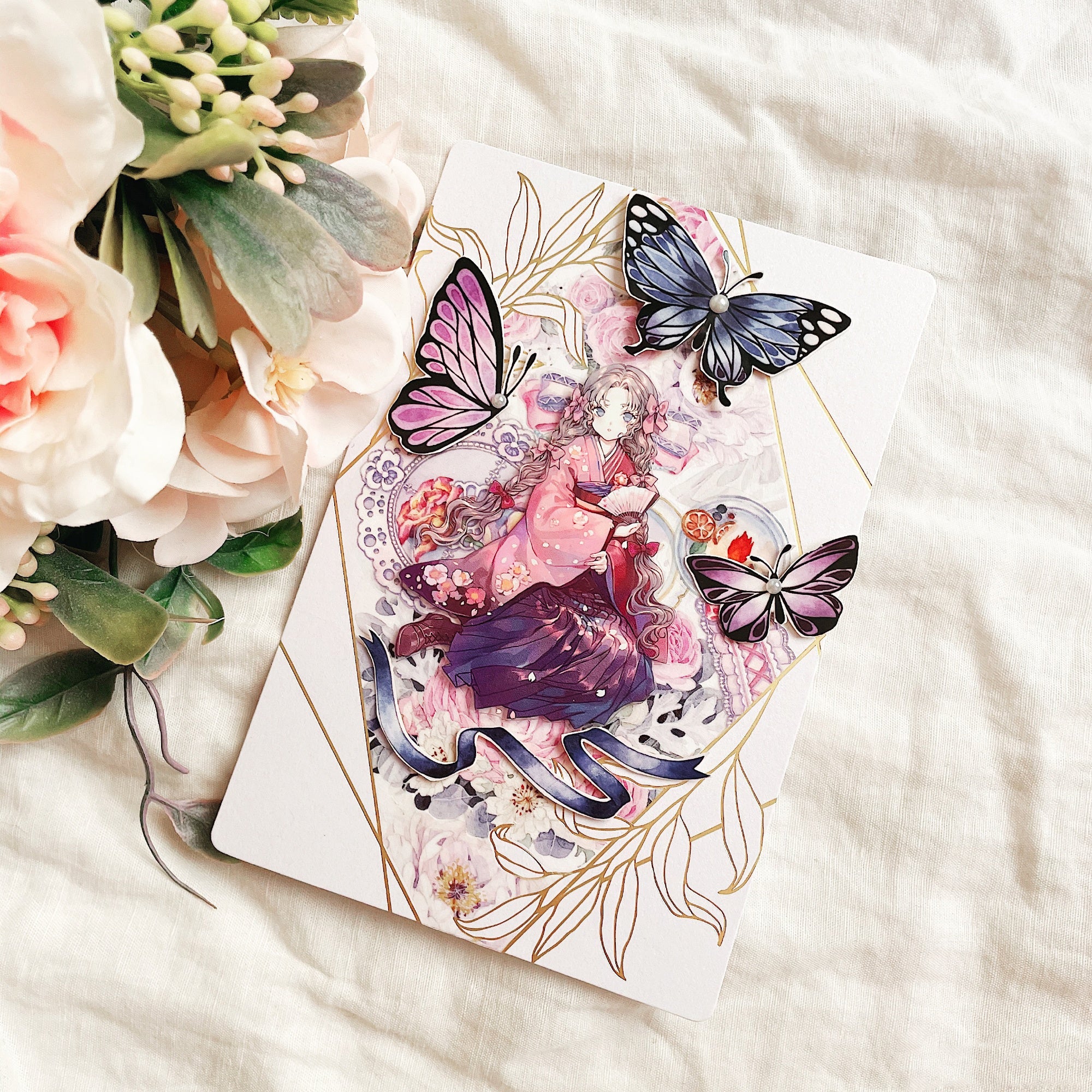 Yimu Studio Masking Tape: Sakura Girls