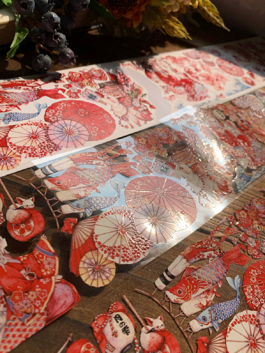 Tournesol Studio Masking Tape: Sakura Fox