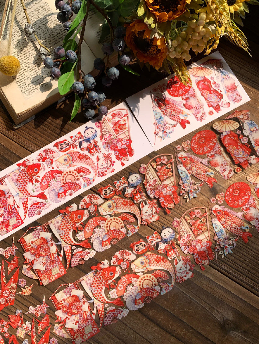 Tournesol Studio Masking Tape: Sakura Fox