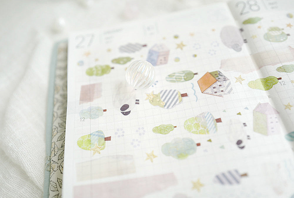 Muchansi Masking Tape: Sheep Forest