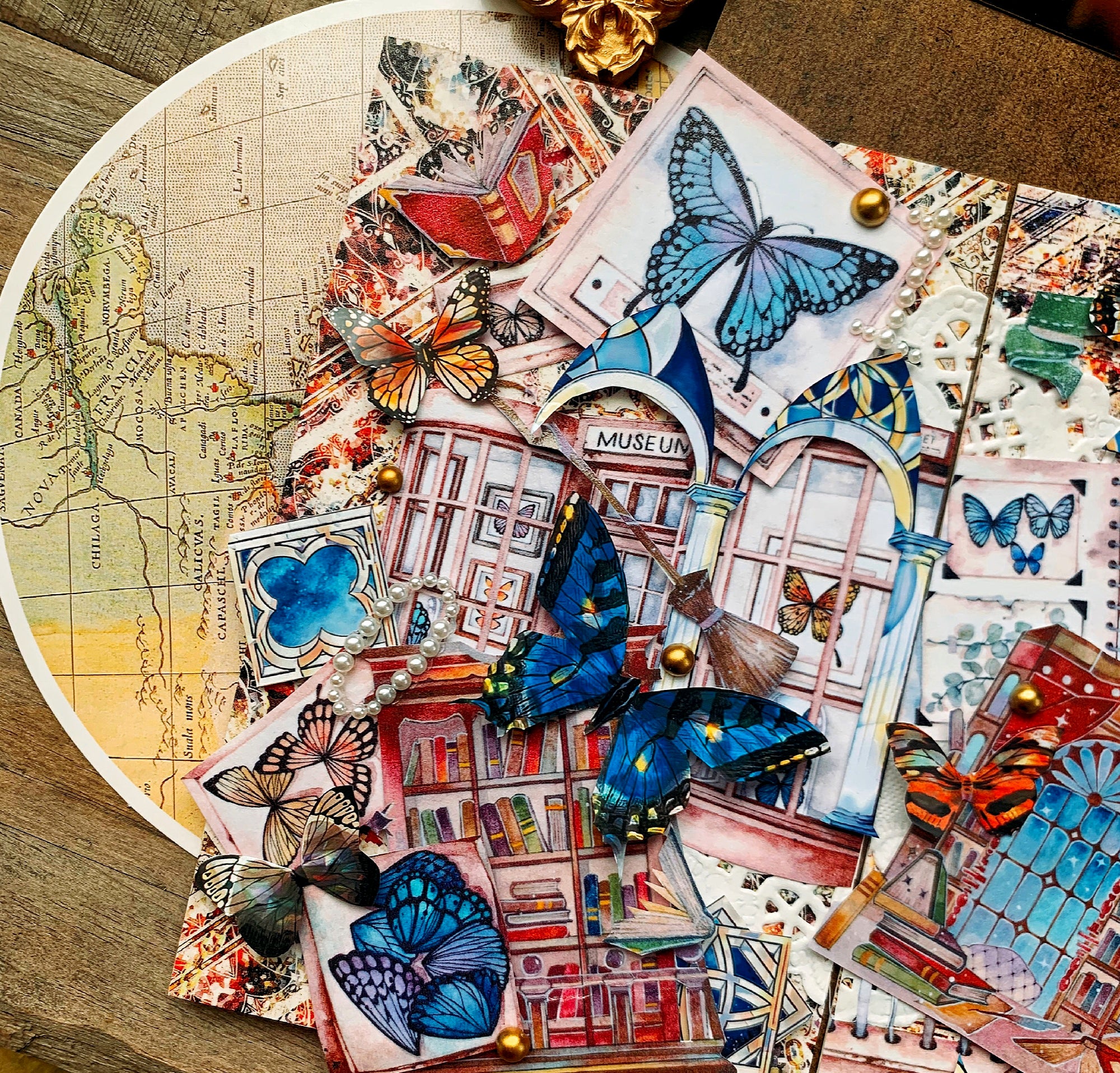 Shine Studio Masking Tape: Butterfly Emporium