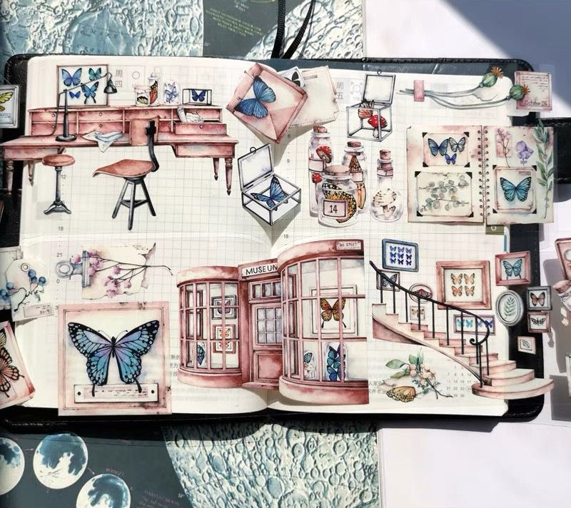 Shine Studio Masking Tape: Butterfly Emporium