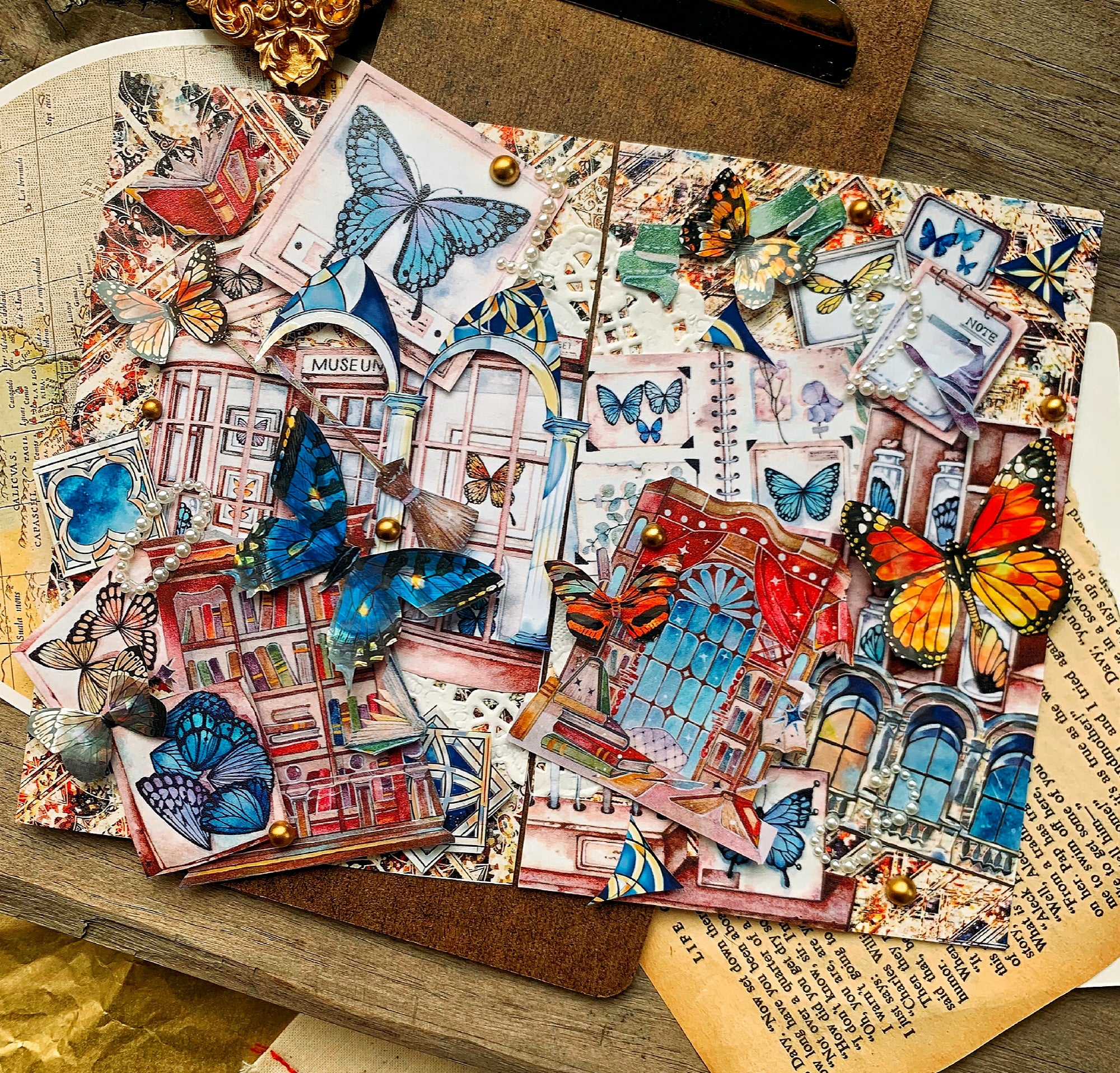 Shine Studio Masking Tape: Butterfly Emporium