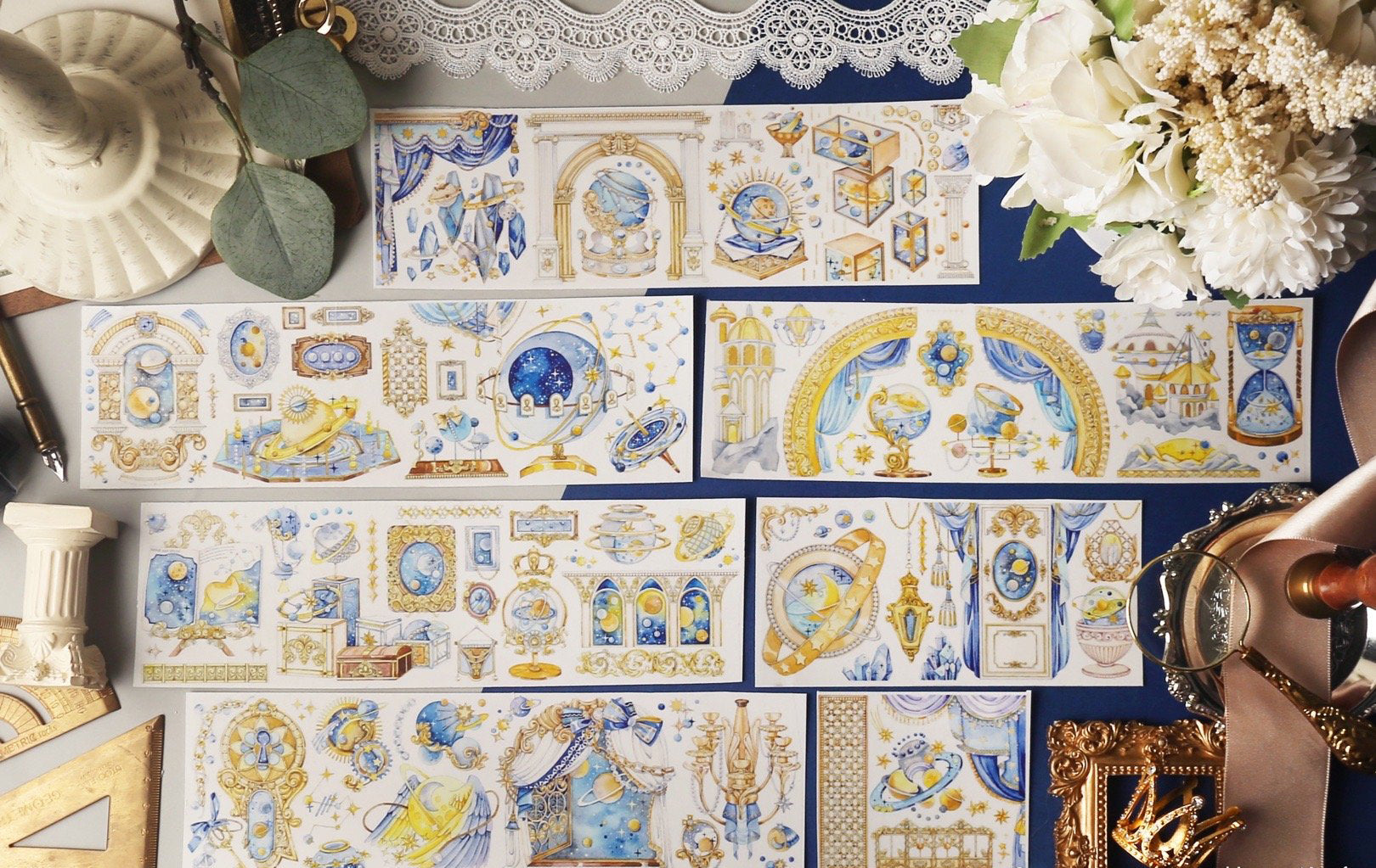 Shine Studio Masking Tape: Celestial Globe