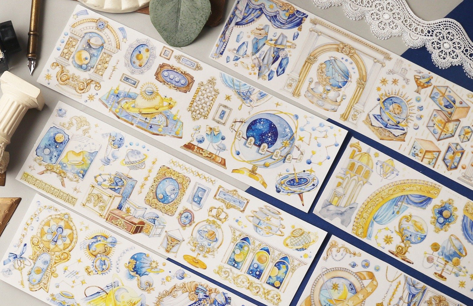 Shine Studio Masking Tape: Celestial Globe