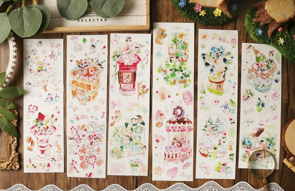 Shine Studio Masking Tape Miniature House Papergame