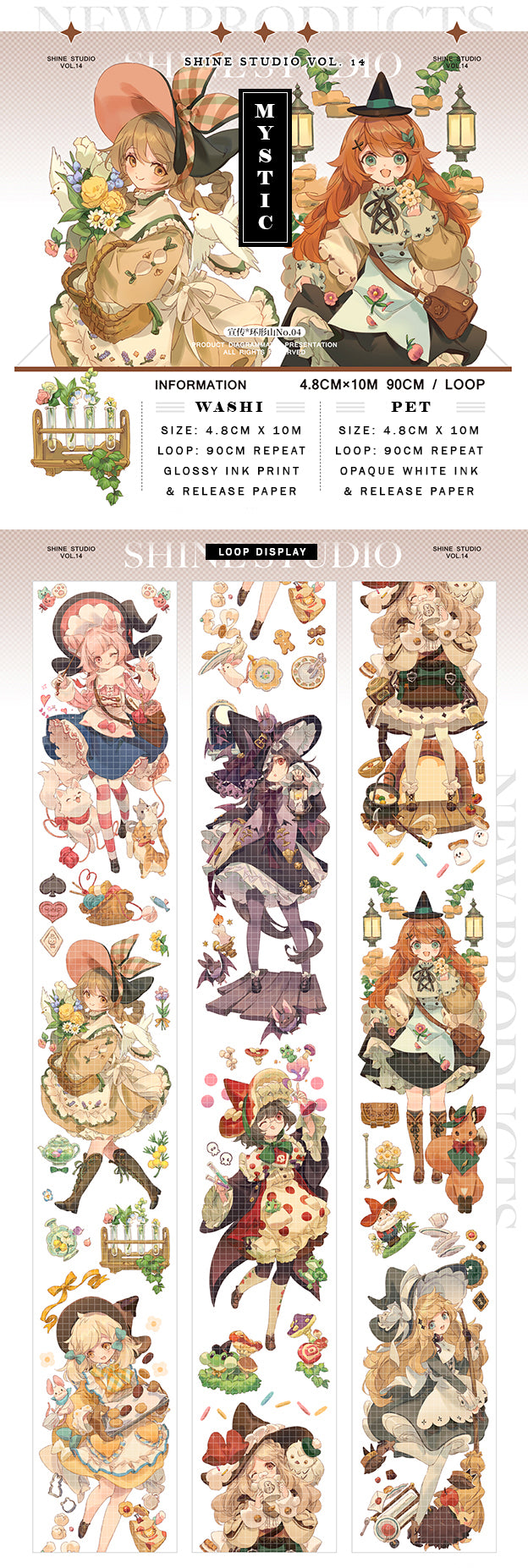 Shine Studio Masking Tape: Mystic