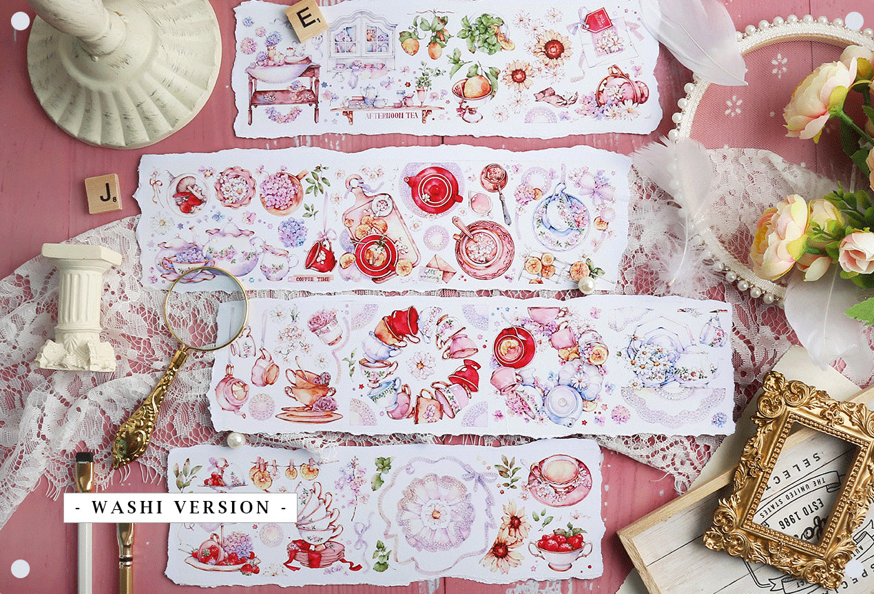 Shine Studio Masking Tape: Spring Tea Party
