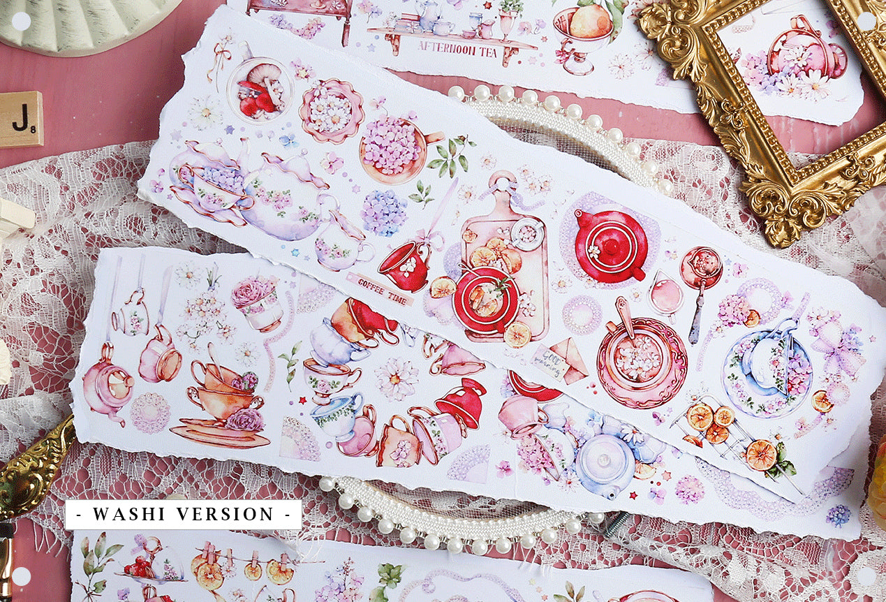 Shine Studio Masking Tape: Spring Tea Party