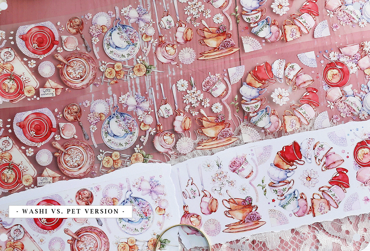 Shine Studio Masking Tape: Spring Tea Party