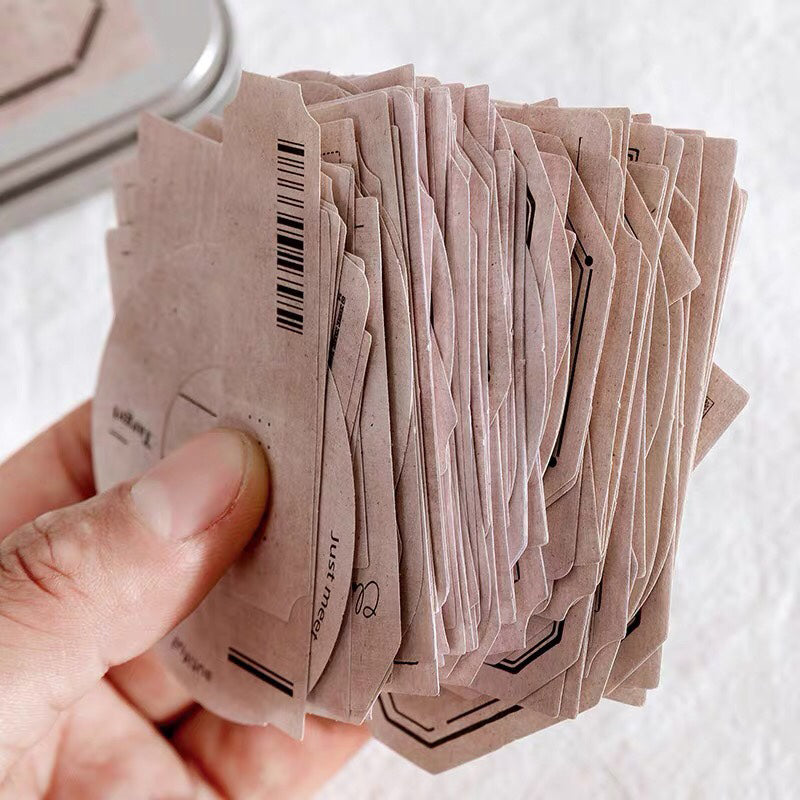 Vintage Projector Slides Paper Labels
