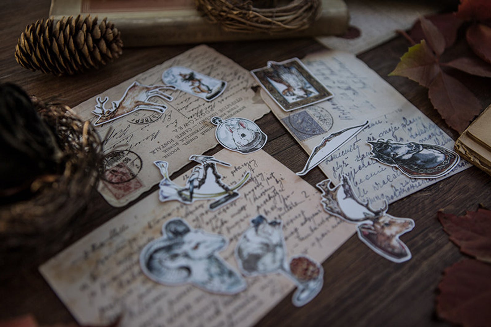 Specimen Collector Stickers Pack: Animals