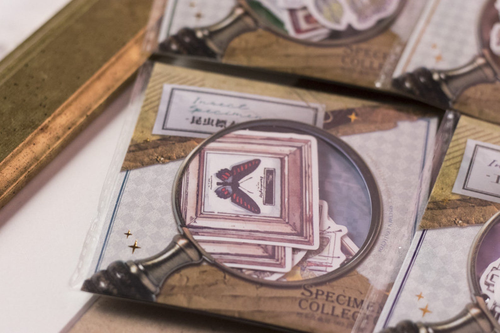 Specimen Collector Stickers Pack: Insects