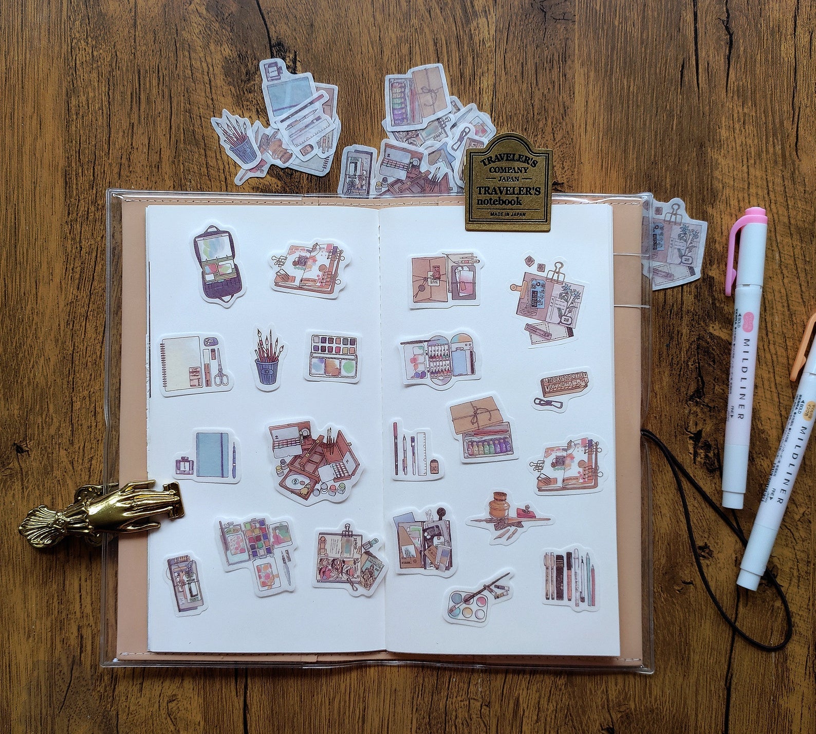 Stationery Tools Sticker Pack