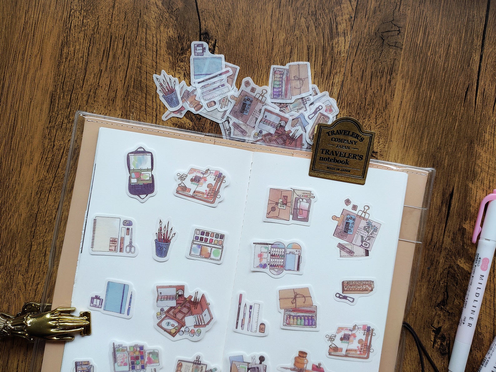 Stationery Tools Sticker Pack