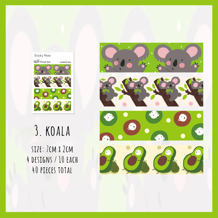 Mini Memo Stickers Set