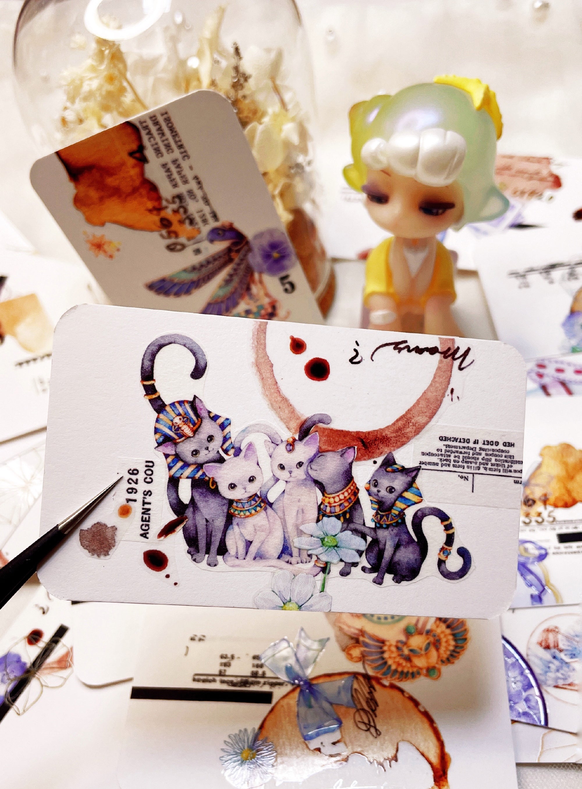 Studio VI Masking Tape: Bastet's Guardian