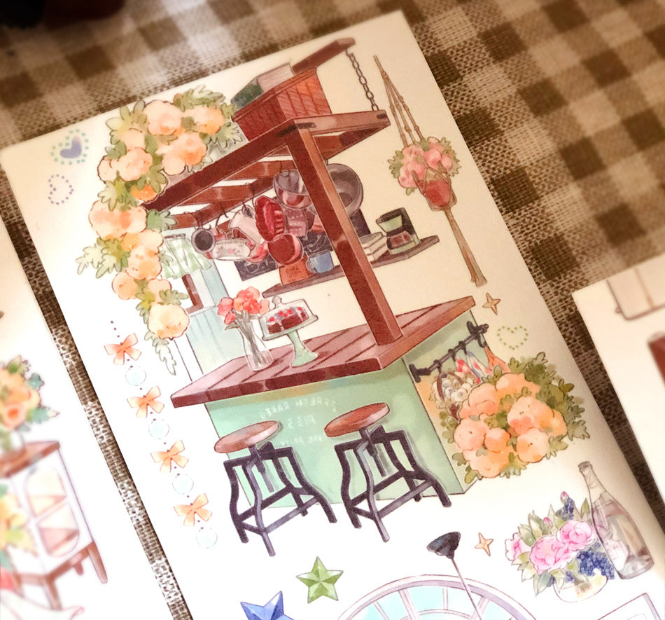 Summer Deer Masking Tape: Summer Afternoon