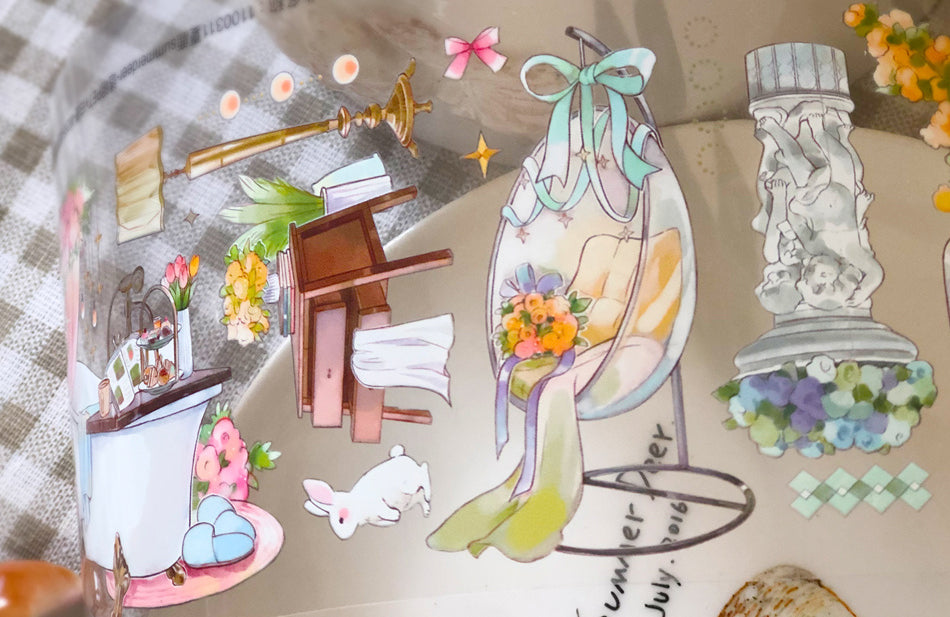 Summer Deer Masking Tape: Summer Afternoon