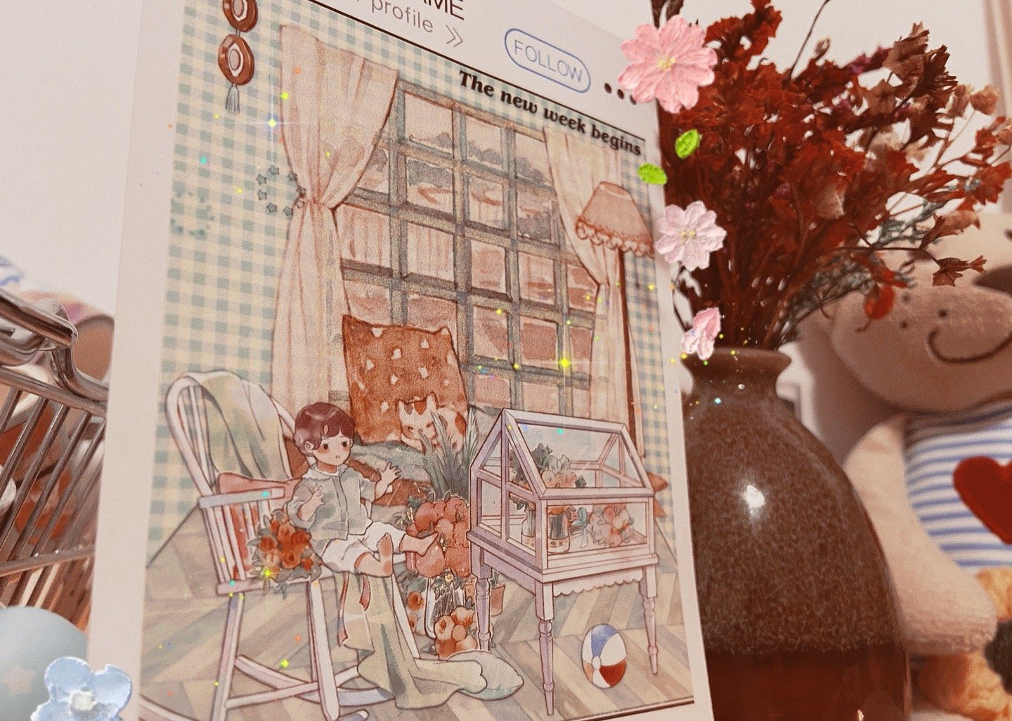 Summer Deer Masking Tape: Summer Afternoon