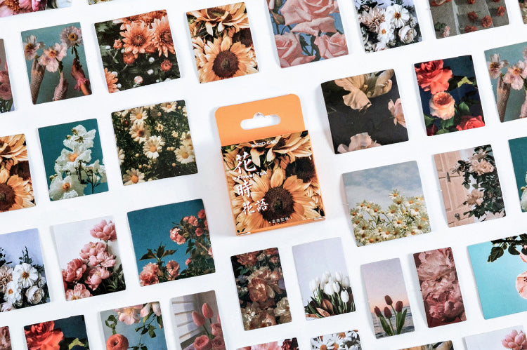 Sunkissed Flowers Box Sticker Set