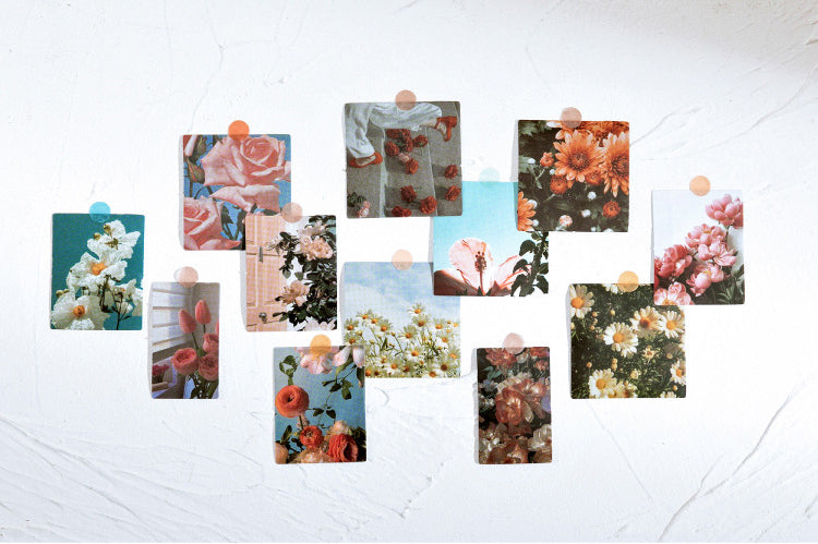 Sunkissed Flowers Box Sticker Set