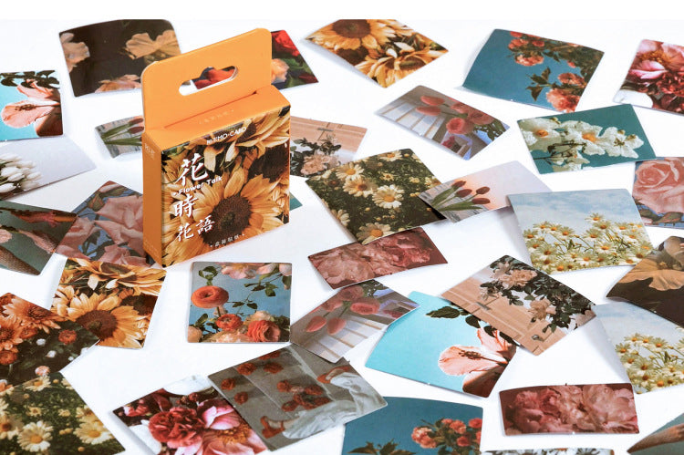 Sunkissed Flowers Box Sticker Set