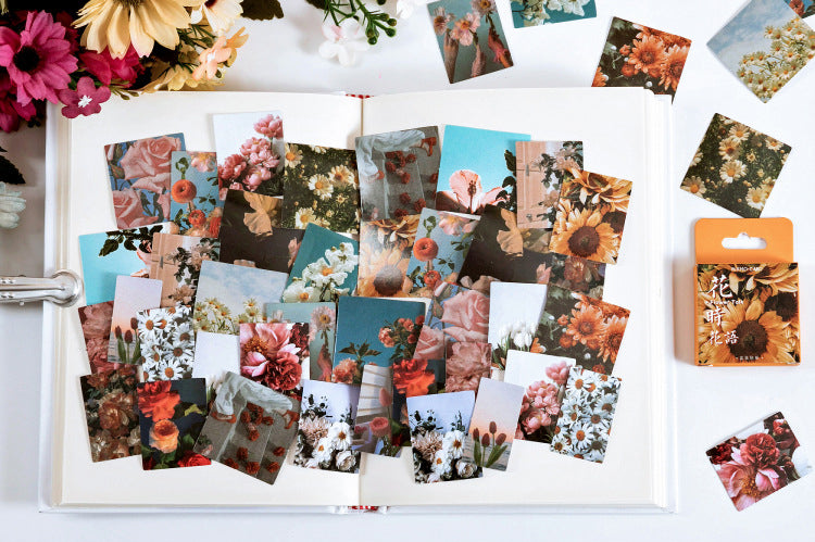 Sunkissed Flowers Box Sticker Set