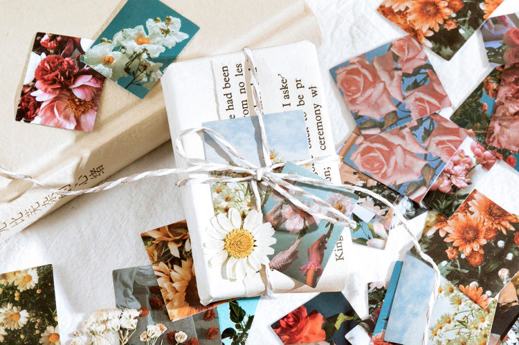 Sunkissed Flowers Box Sticker Set