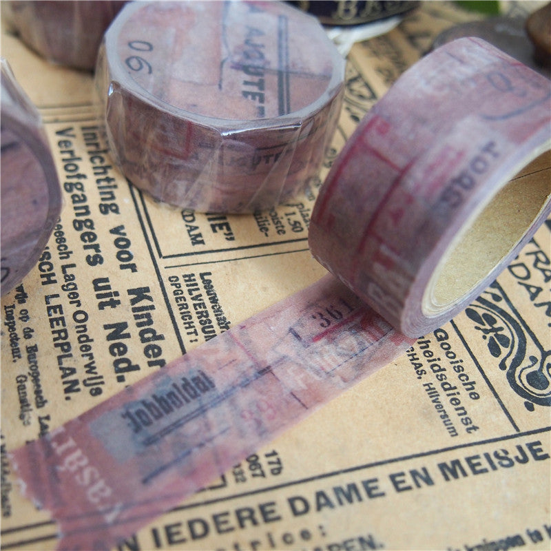 Sunny Sunday Washi Tape: Collage