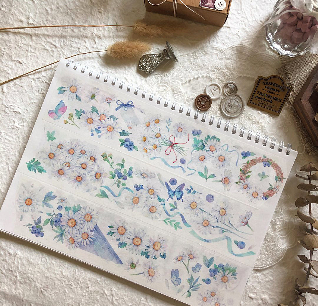 Sunshine and Daisies Masking Tape
