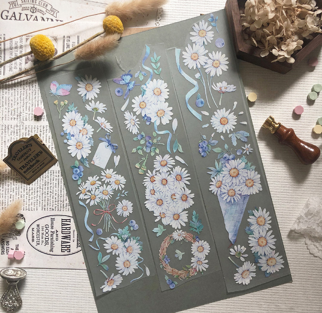 Sunshine and Daisies Masking Tape