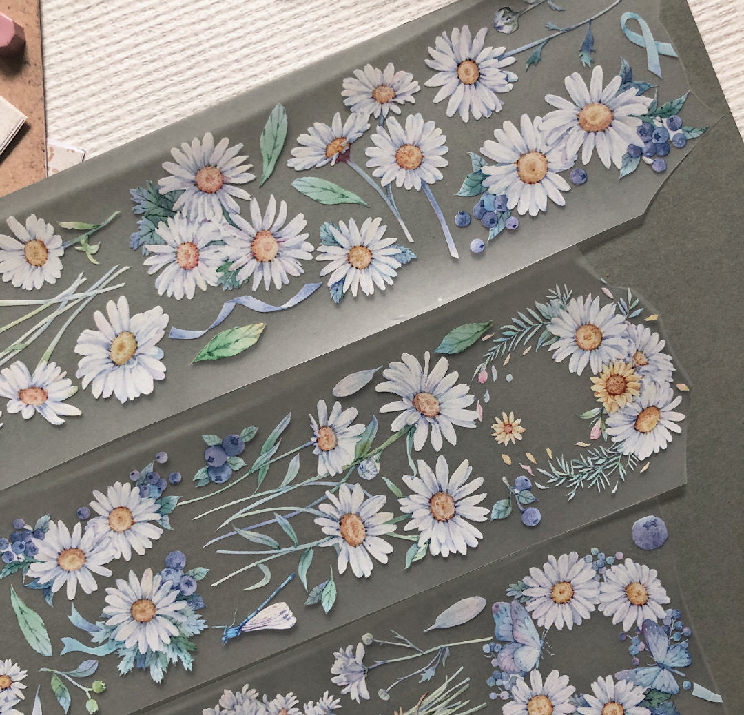 Sunshine and Daisies Masking Tape