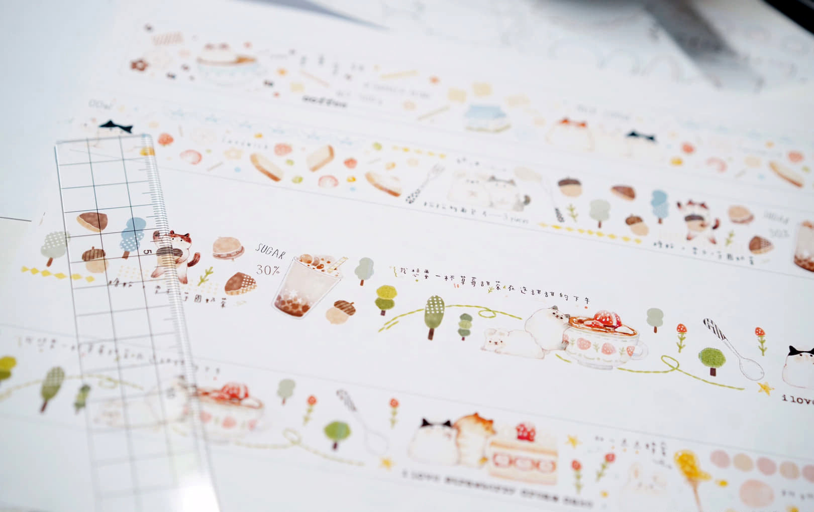 Tang Yuan Masking Tape: Sweet