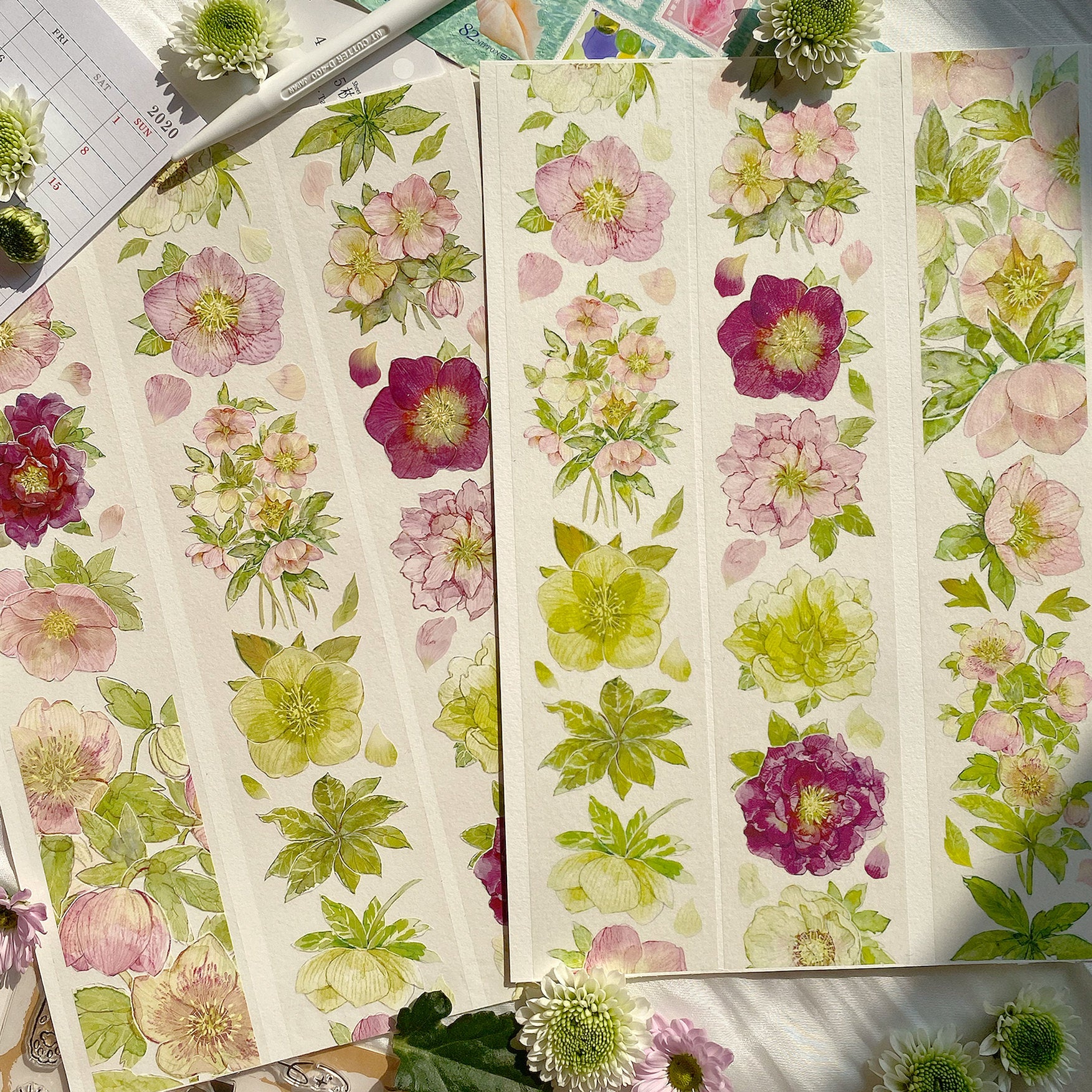 TIBR Masking Tape: Helleborus