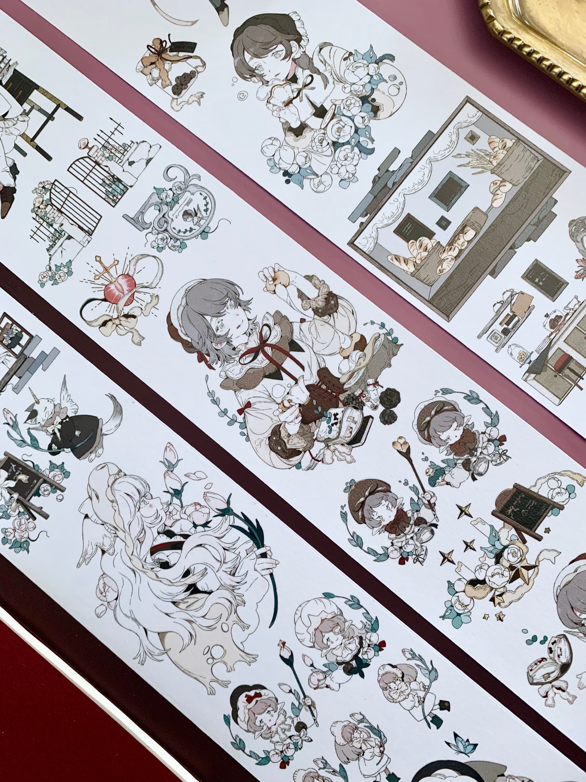 Tianxiaobao's Starry Sky: Chez Monica Masking Tape