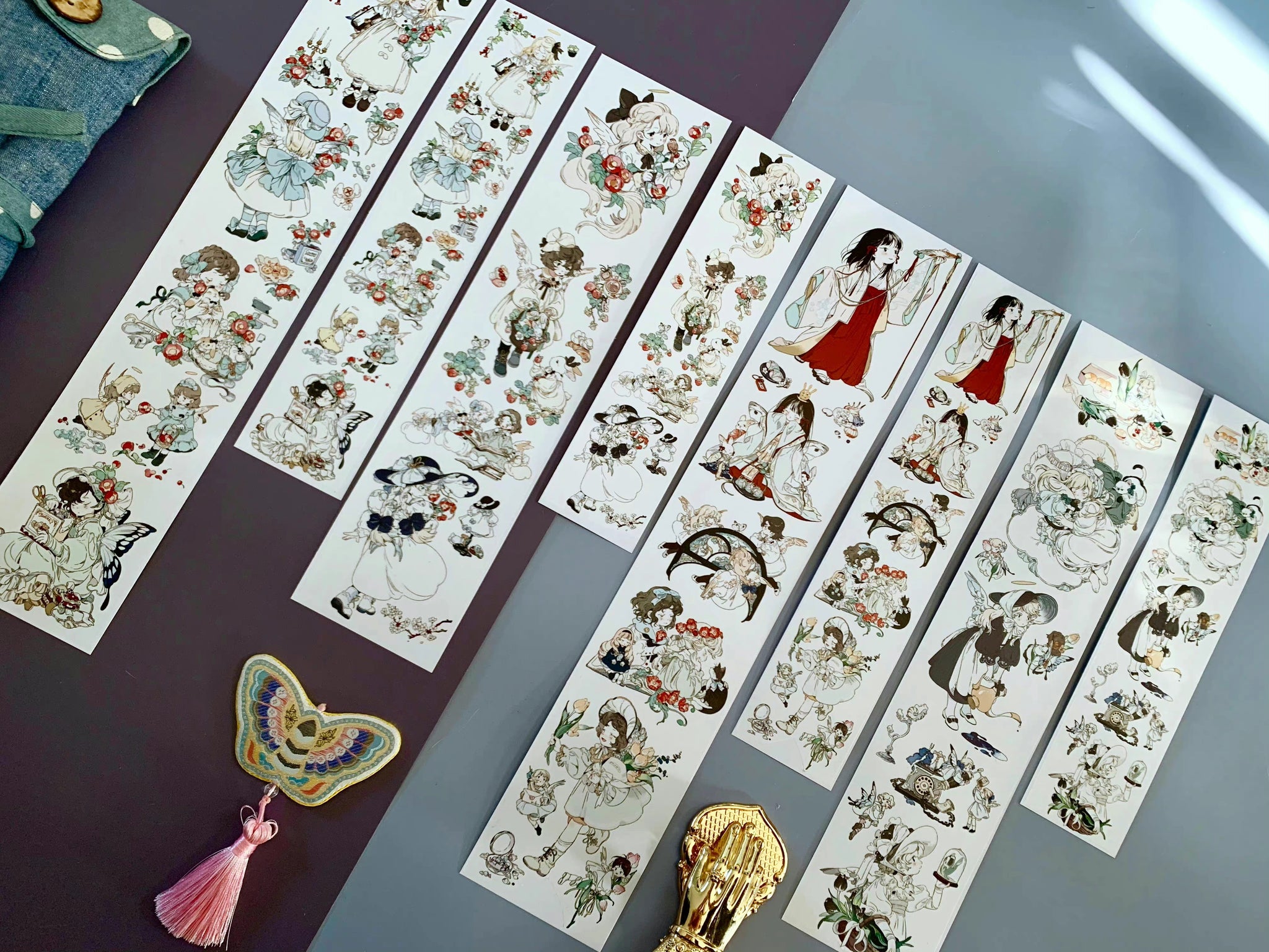 Tianxiaobao's Starry Sky: Flora's Embrace Masking Tape