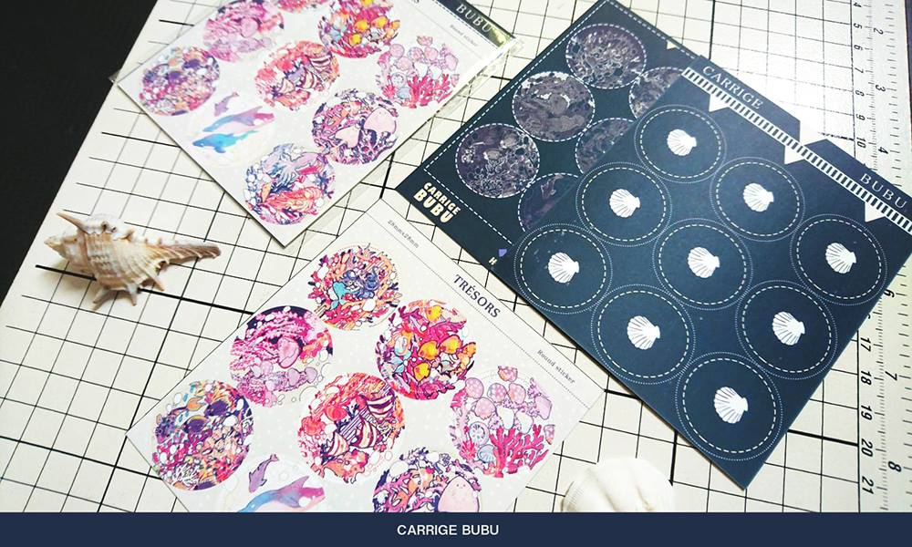 Tachibanakai Sticker Seals: Tresors