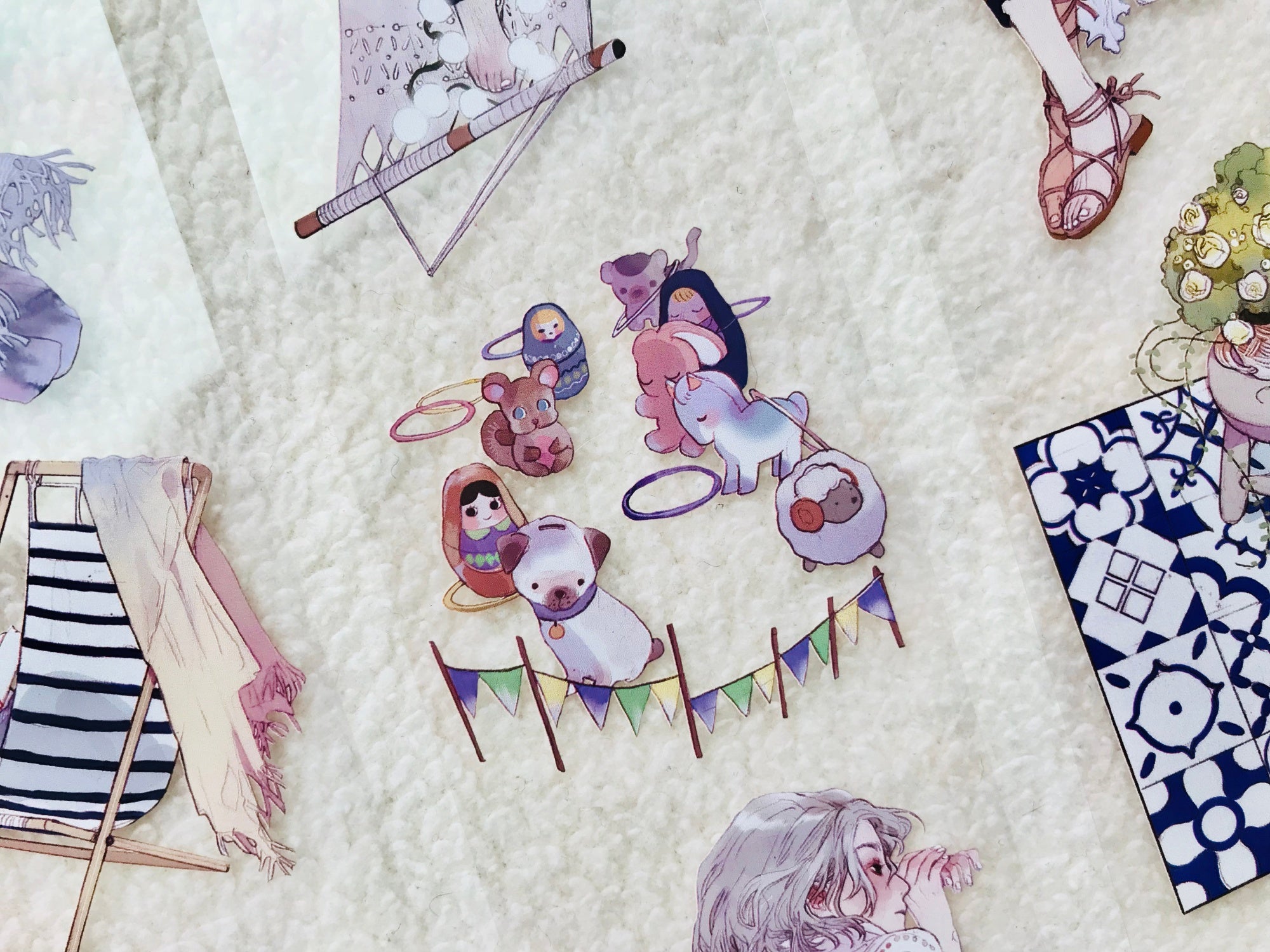 Talkness Studio Masking Tape: Evening Breeze