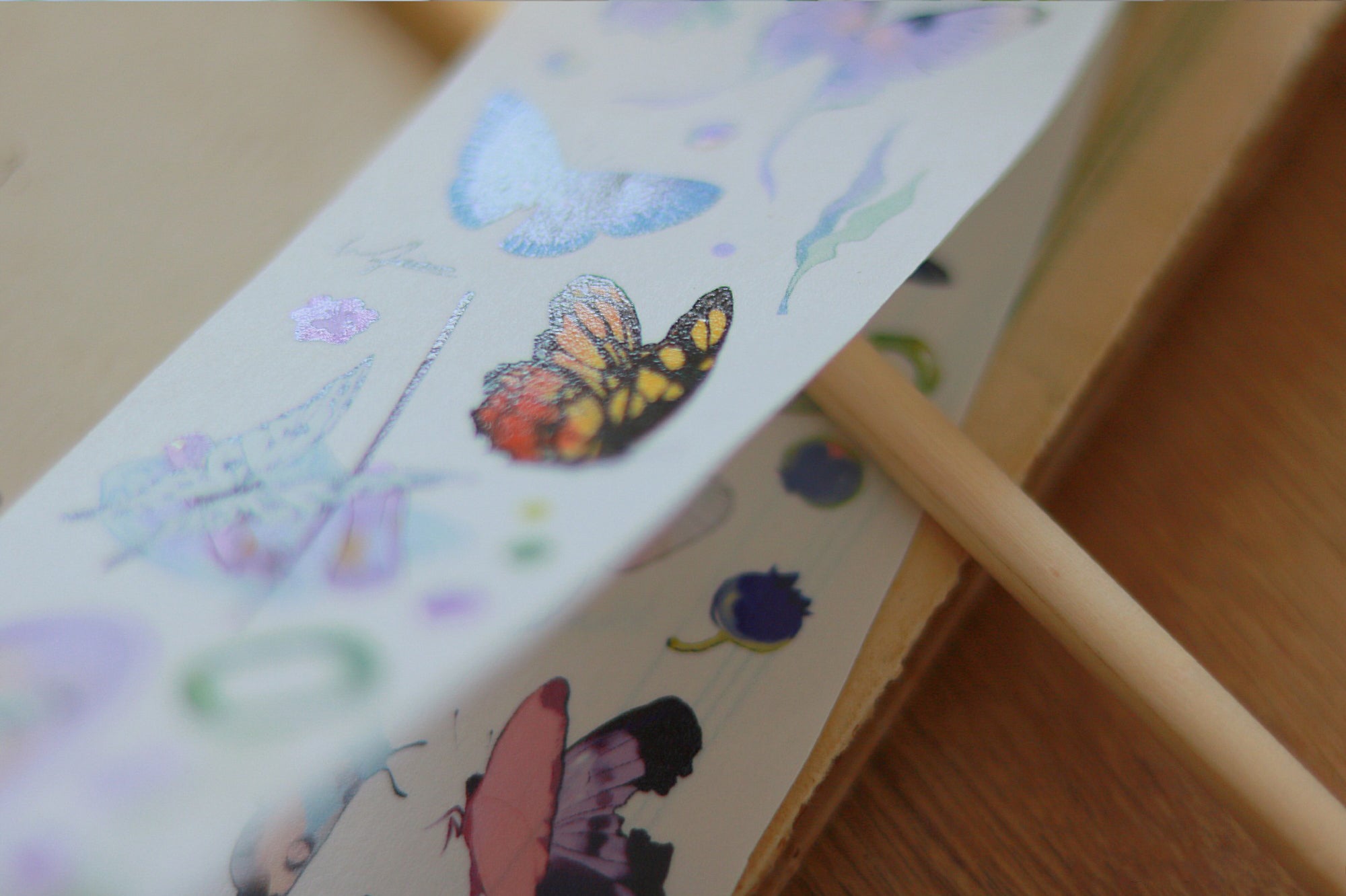 Talkness Studio Masking Tape: Flowers and Wings