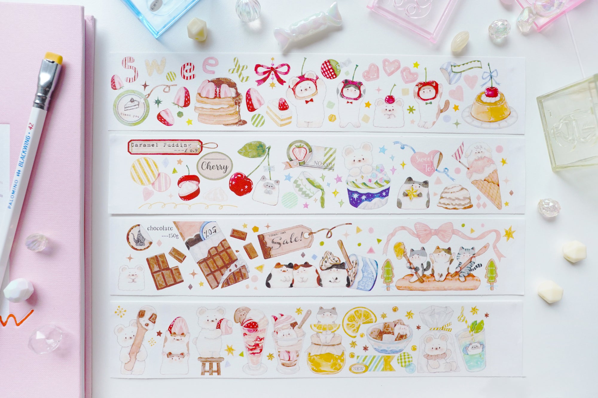 Tang Yuan Masking Tape: Bear's Dessert Shop