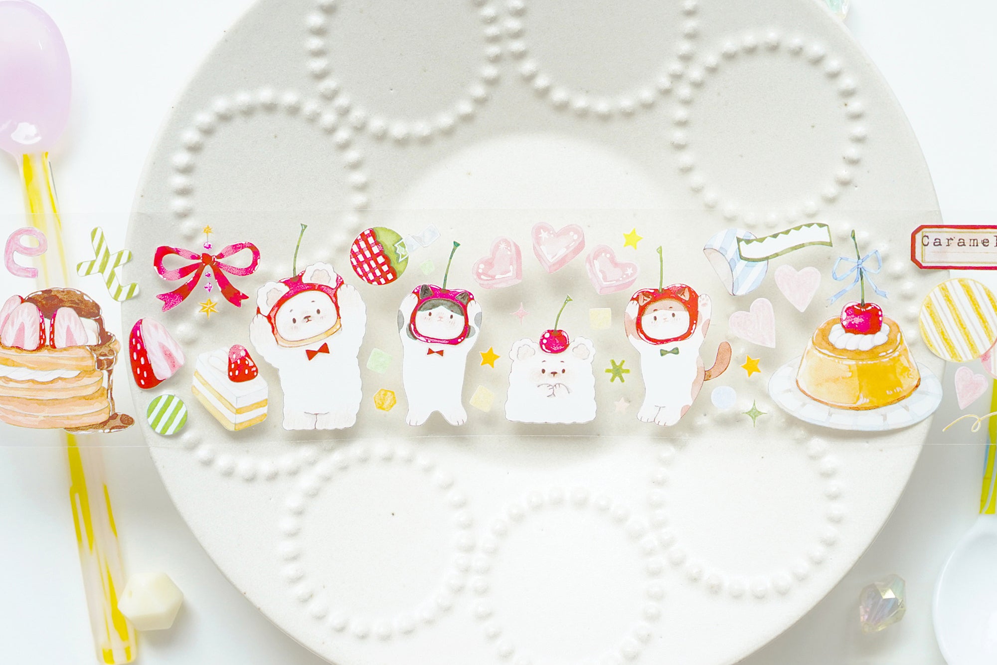 Tang Yuan Masking Tape: Bear's Dessert Shop