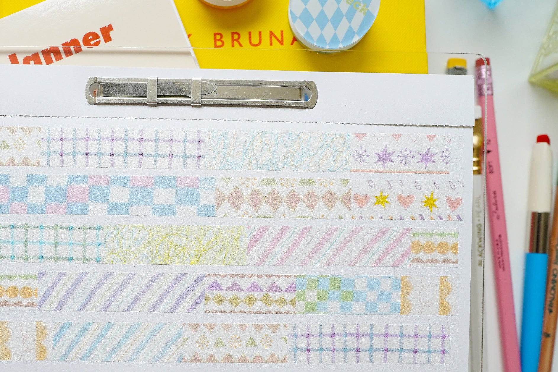 Tang Yuan Washi Tape: Colour Pencil
