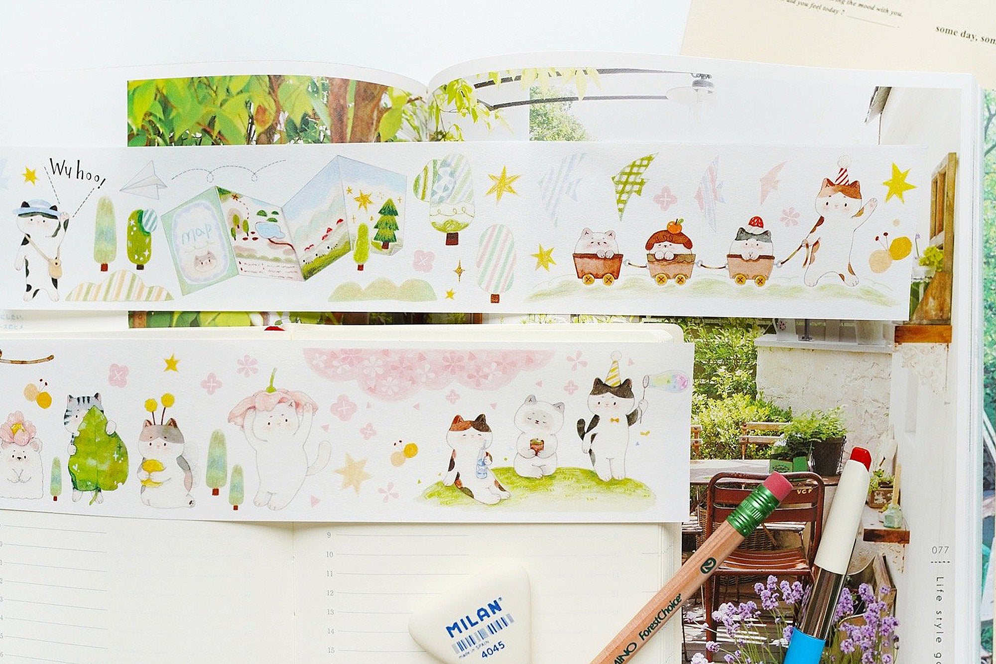 Tang Yuan Masking Tape: Go Hiking