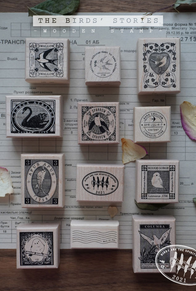 JoyYou Rubber Stamp: The Birds Stories