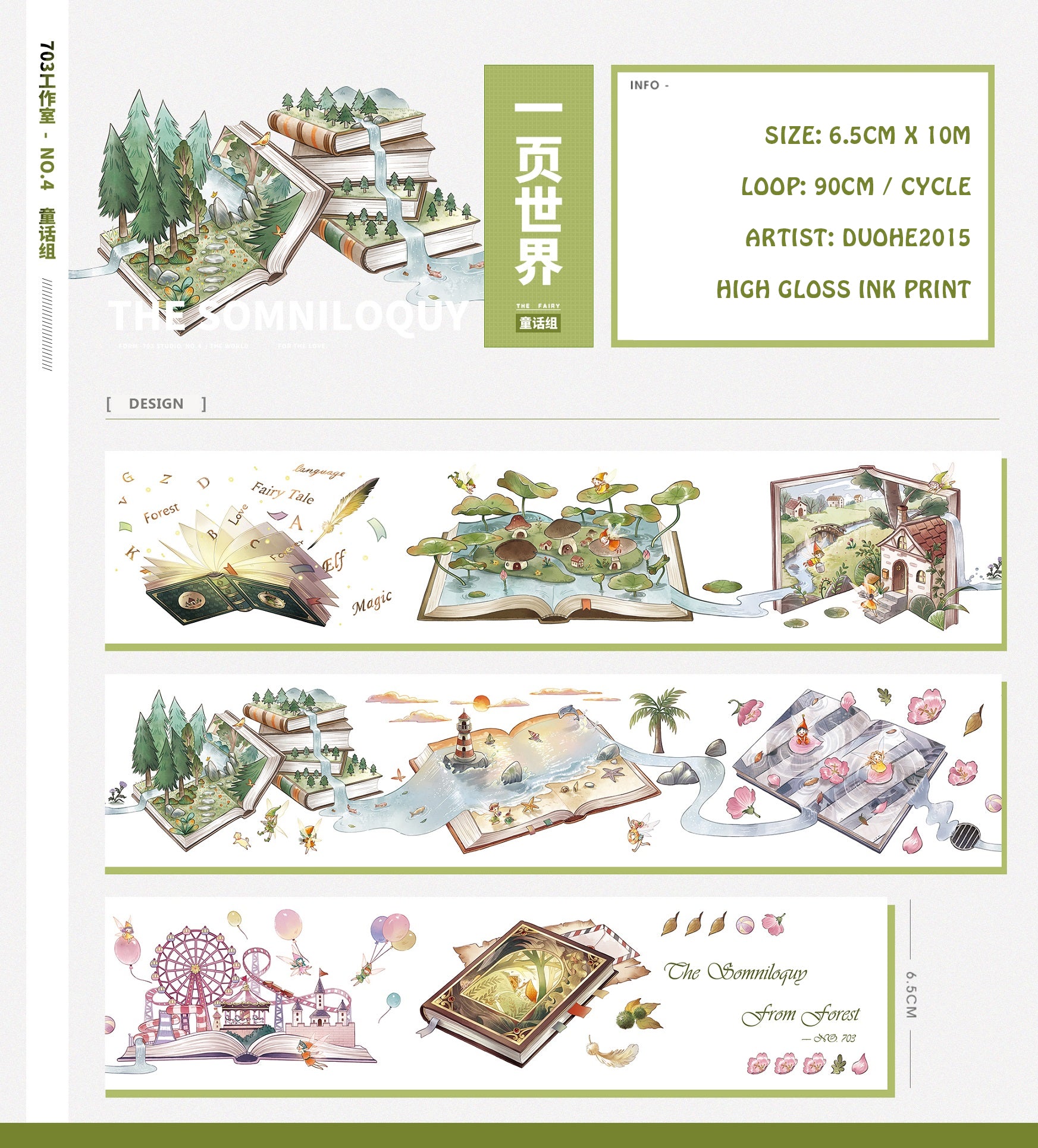 703 Studio Masking Tape: The Somniloquy