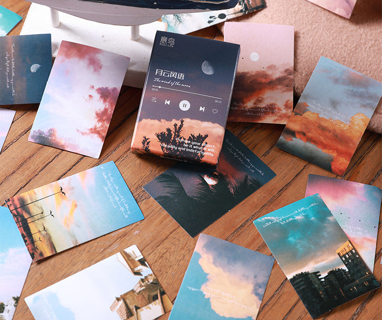 The Wind of the Moon Box Sticker Set