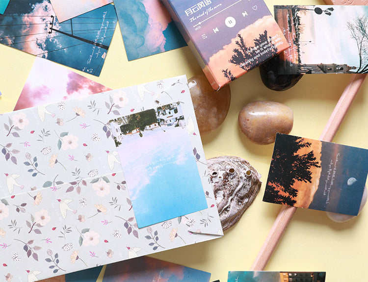 The Wind of the Moon Box Sticker Set